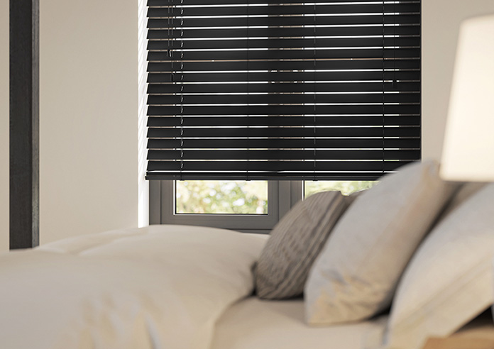 Ecowood, True Black Satin - Venetian Blind - Image 5